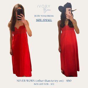 IVORY BEAU Ruby Maxi Dress